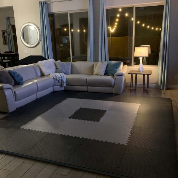 Professional-Grade BJJ Mats: 2x2 Ft Interlocking Puzzle Tiles for Home Dojo, 1.5 inch - Image 4
