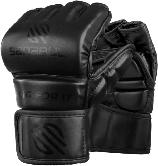 Sanabul Essential 4 oz MMA Gloves for Men and Women Professional Fight Gloves for Sparring Grappling and Competition 4oz Gloves