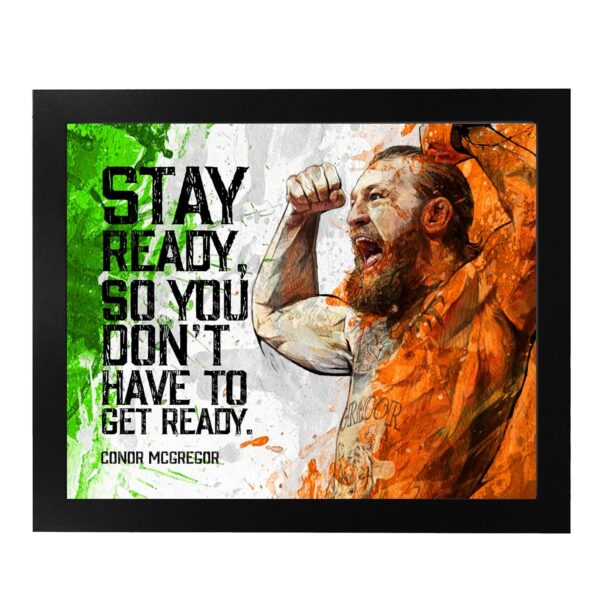 Conor McGregor Wall Art: Motivational MMA Quote Print for Home & Gym - Image 6
