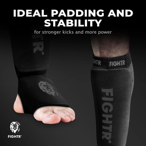 Best MMA Shin Guards for Kickboxing & Muay Thai - Protective Padding, Ideal Fit - Image 3