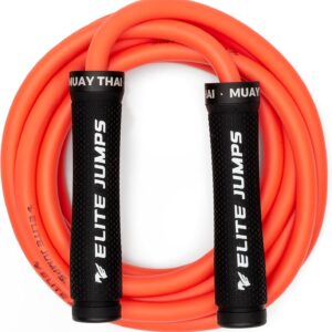 Muay Thai 3.0 Weighted Jump Rope for Men & Women - Professionally Designed for High-Intensity Training | Muay Thai Jump Rope, MMA & Fitness Jump Rope - Full Body Workout Weighted Rope