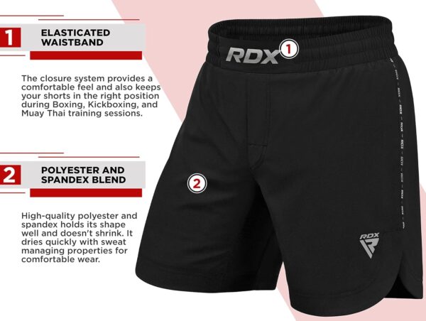 RDX Pro MMA Shorts - Top Rated Training & Fighting Gear for Men & Women - Image 6
