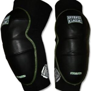 Deluxe MiM-Foam Elbow Pads - Leather for Muay Thai, MMA, Kickboxing, Stand up,