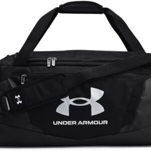Under Armour Unisex-Adult Undeniable 5.0 Duffle , Black (001)/Metallic Silver , Medium