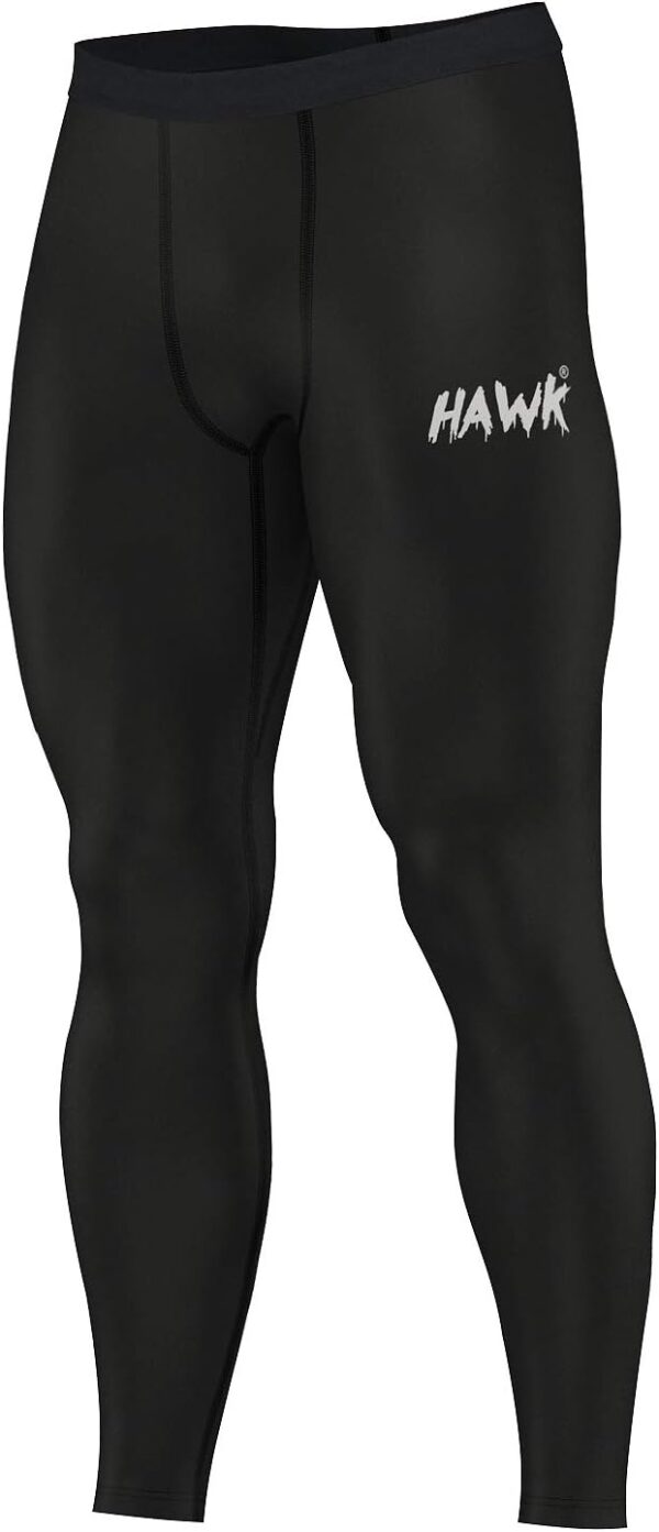 Hawk Sports Mens Compression Pants Base Layer Running Workout Muay Thai Jiu Jitsu MMA BJJ Spats Leggings Tights for Men