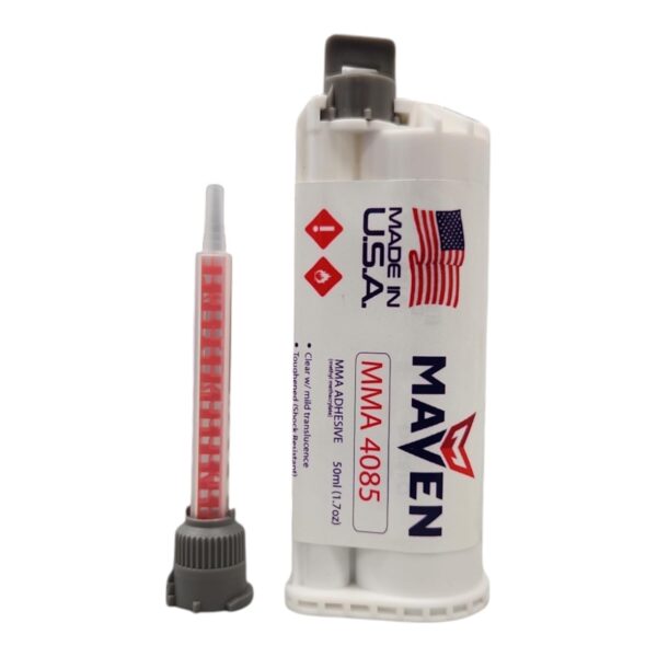 50ml Maven MMA 4085 Clear Quick Drying MMA Adhesive (Backup Formula for Plexus MA685)