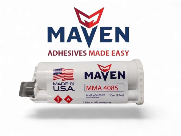 Maven MMA 4085 Clear Quick Dry Adhesive - Strong Bonding for Composites & Metals - Image 2