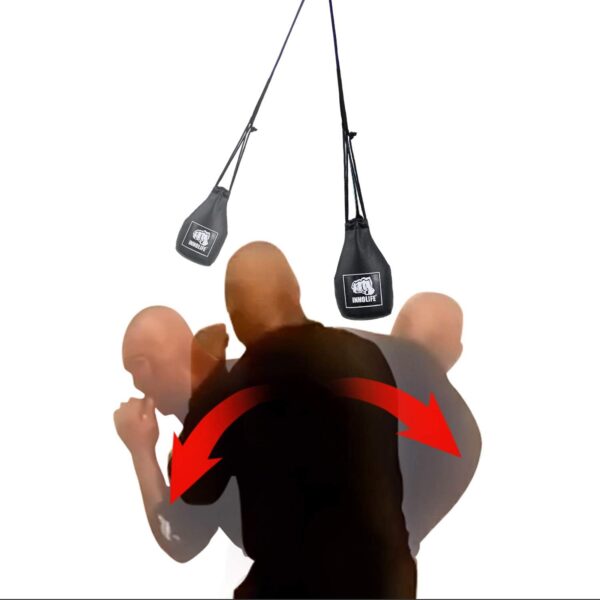 Professional Leather Boxing Slip Bag - MMA Reflex Training Speed Ball for Dodge & Weave - Image 7