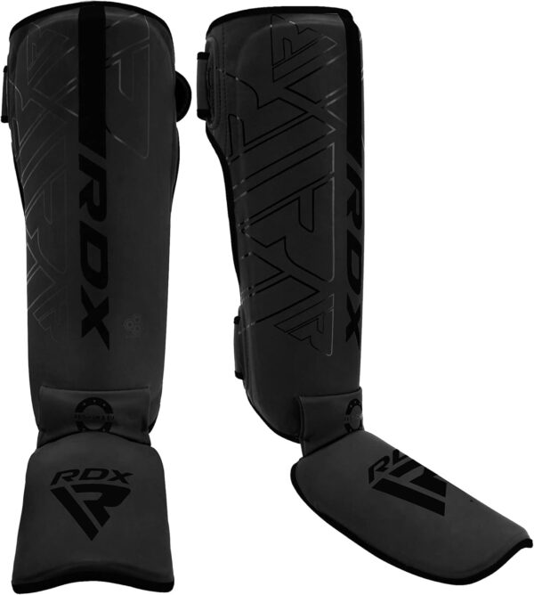 RDX Maya Hide Leather Shin Guards: Pro Kickboxing & Muay Thai Protection - Image 8