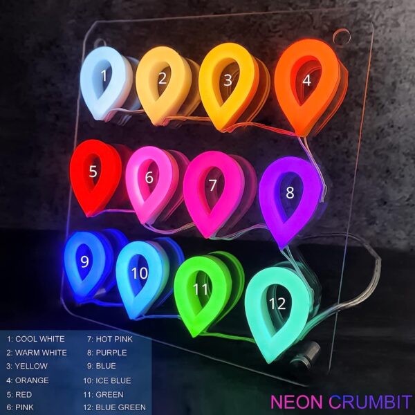 Custom LED Neon Wedding Sign - Personalized Last Name Lights for Home & Business Decor - Image 5