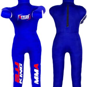Un-Filled Wrestling Dummy Grappling Dummy for Jiu Jitsu BJJ MMA Judo Karate Adult Kids Youth Tackling Practice Dummies