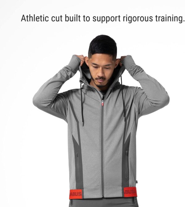 Hayabusa Men's Performance Zip-Up Hoodie - Athletic Workout Jacket - Image 4