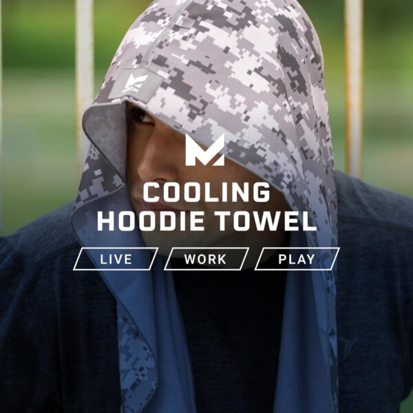 MISSION Cooling Hoodie Towel - UPF 50 Instant Cool Sports Fitness Gym Towel - Image 6