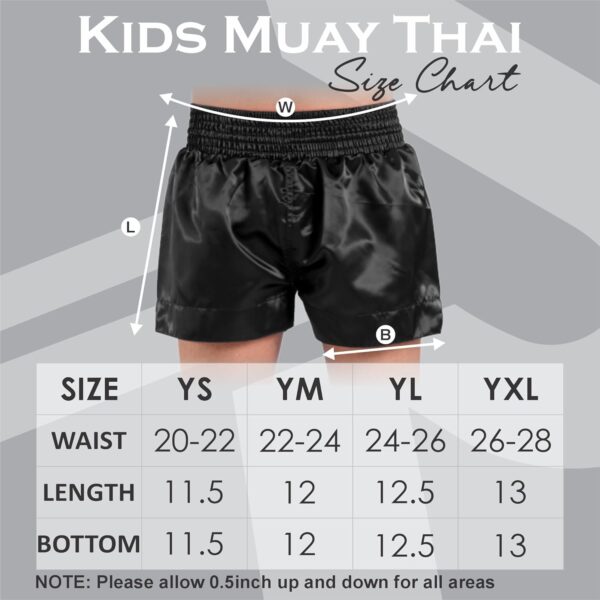 ROAR-INT Kids Muay Thai Shorts: Premium MMA Boxing Training Gear - Image 5