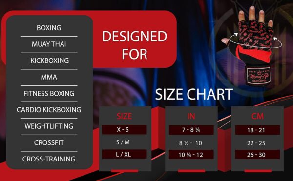 Quick Gel Boxing Hand Wraps - Knuckle & Wrist Protection for MMA, Muay Thai - Image 7