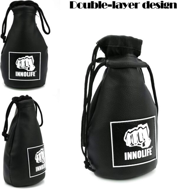 Professional Leather Boxing Slip Bag - MMA Reflex Training Speed Ball for Dodge & Weave - Image 6