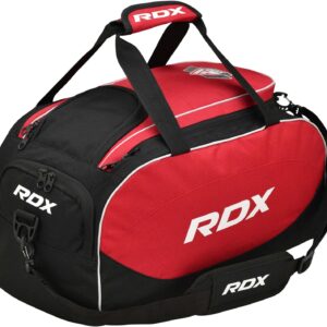 RDX Kit Bag Gym Duffle Sports Holdall Gear MMA Fitness Exercise Equipment Backpack Hiking Luggage Shoulder Sportswear Lightweight Rucksack Handles Running Zipper Travel Carry on