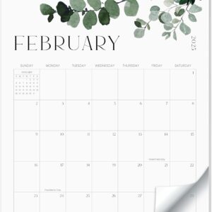 Aesthetic 2025-2026 Wall Calendar - Runs from January 2025 Until July 2026 - The Perfect Modern Greenery Calendar Planner for Easy Organizing