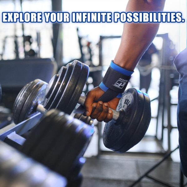 RitFit Pro Weightlifting Wrist Wraps - Heavy Duty Support for Lifting & Training - Image 7