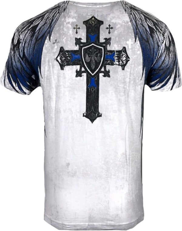 Xtreme Couture Affliction Men's MMA Biker T-Shirt | Tempest Tattoo Design - Image 3
