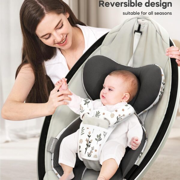 4moms MamaRoo Newborn Insert: Soft Mesh Head & Body Support - Image 3