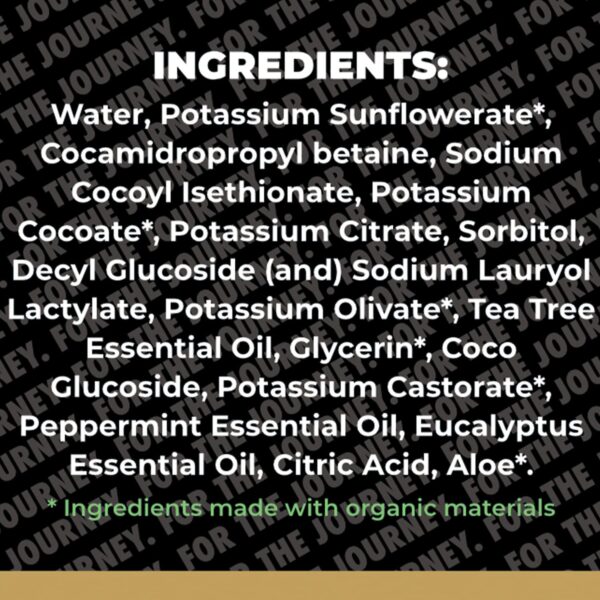 Gold BJJ Tea Tree Anti-Fungal Soap | Natural MMA Shower Gel for Athletes - Image 7