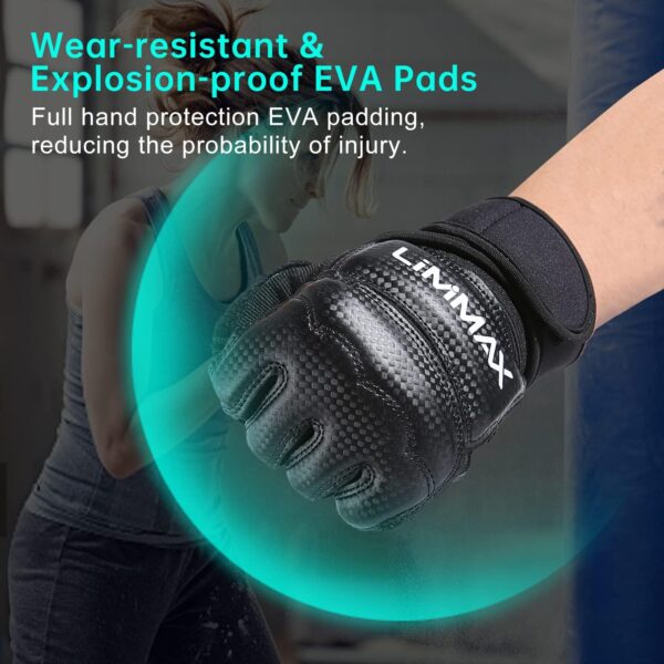 Best MMA Kickboxing Gloves: Half Finger Training Sparring Gear for Men Women - Image 3