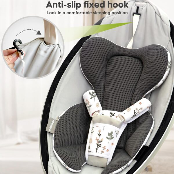 4moms MamaRoo Newborn Insert: Soft Mesh Head & Body Support - Image 5