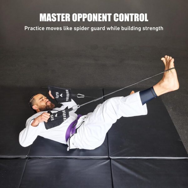 Elite BJJ Grip Trainer: Resistance Band Gi Simulator for MMA Judo - Image 2