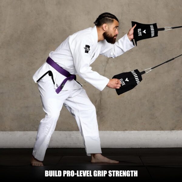 Elite BJJ Grip Trainer: Resistance Band Gi Simulator for MMA Judo - Image 6
