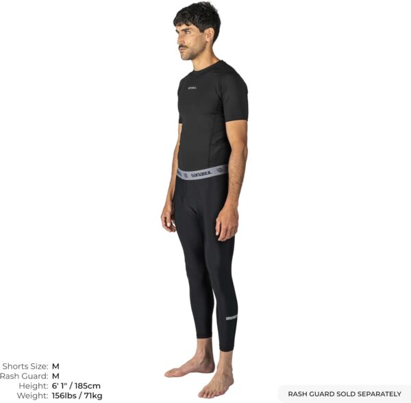 Sanabul Men's Essential MMA Compression Spats - No Gi Jiu Jitsu Training Tights - Image 4