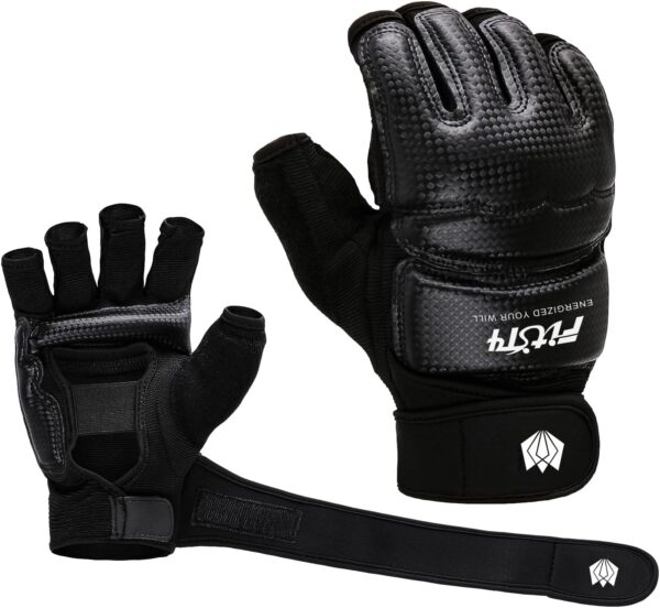 Premium MMA Half Mitts: UFC Boxing Punch Bag Training Gloves - Best Deal! - Image 2