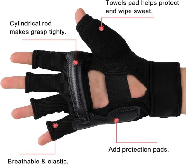 Premium MMA Half Mitts: UFC Boxing Punch Bag Training Gloves - Best Deal! - Image 5