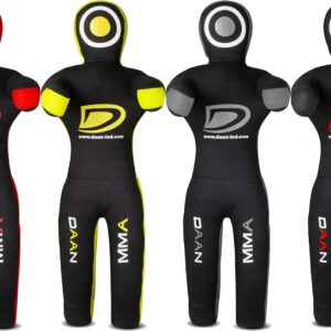 DAAN MMA Grappling Dummy - Judo & BJJ Submission Training Dummy - Standing Position - Unfilled