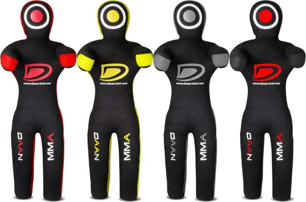 DAAN MMA Grappling Dummy - Judo & BJJ Submission Training Dummy - Standing Position - Unfilled