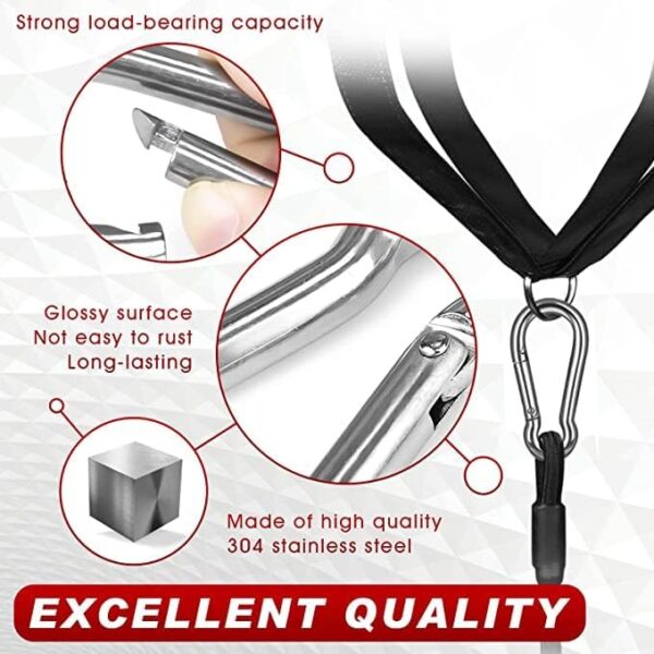 Professional Heavy Bag Anchor Kit: 10"/24" Bungees for MMA, Muay Thai - Image 2