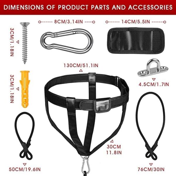 Professional Heavy Bag Anchor Kit: 10"/24" Bungees for MMA, Muay Thai - Image 4