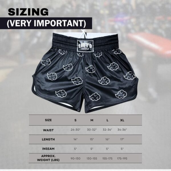 Premium Anime Muay Thai Shorts | MMA BJJ Kickboxing Training Gear - Image 7