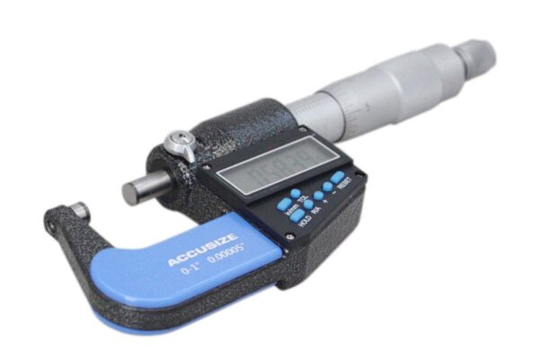 Precision Waterproof Digital Micrometer 0-1"/25mm High-Resolution Measuring Tool - Image 3