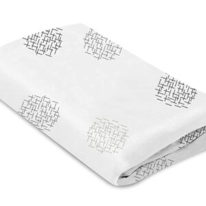 4moms MamaRoo Sleep Bassinet Sheets, Machine Washable and 100% Cotton, White