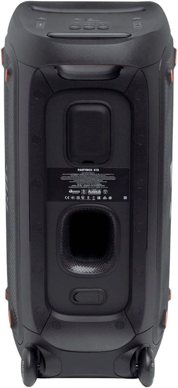 JBL PartyBox 310: Powerful Portable Bluetooth Speaker with Light Show & Bass - Image 3