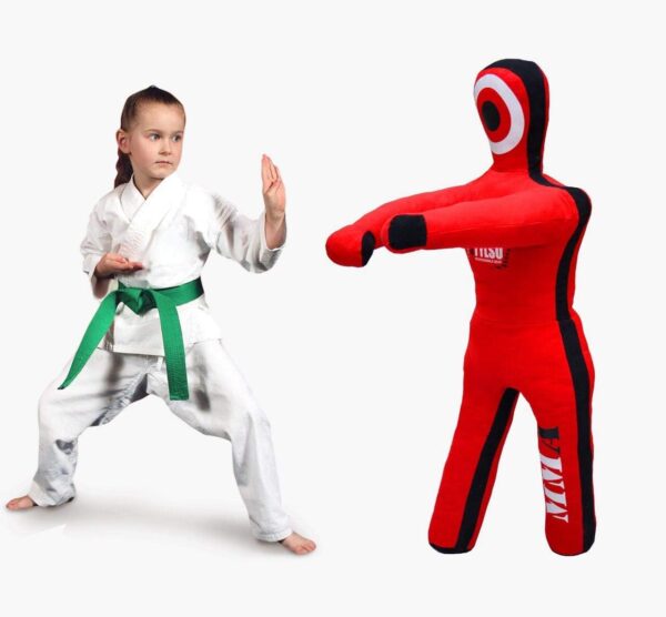 Premium Unfilled Kids Wrestling Dummy - BJJ MMA Jiu Jitsu Grappling Partner - Image 2