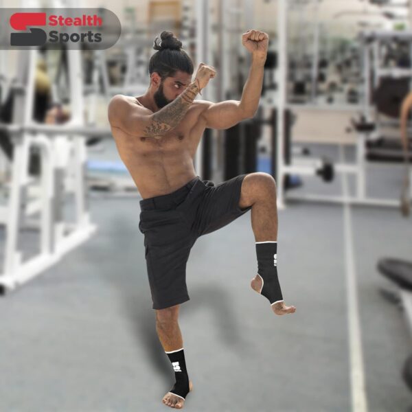 Premium Muay Thai Ankle Support - MMA Boxing Guards for Combat Sports S/M - Image 2