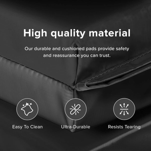 Premium 4'x8' Foldable Exercise Mat - Thick Yoga & Home Gym Workout Mat - Image 10