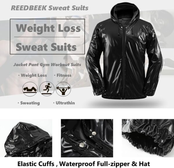 Premium Anti-Rip Sauna Suit: Weight Loss Sweat Gear for MMA & Gym - Image 6