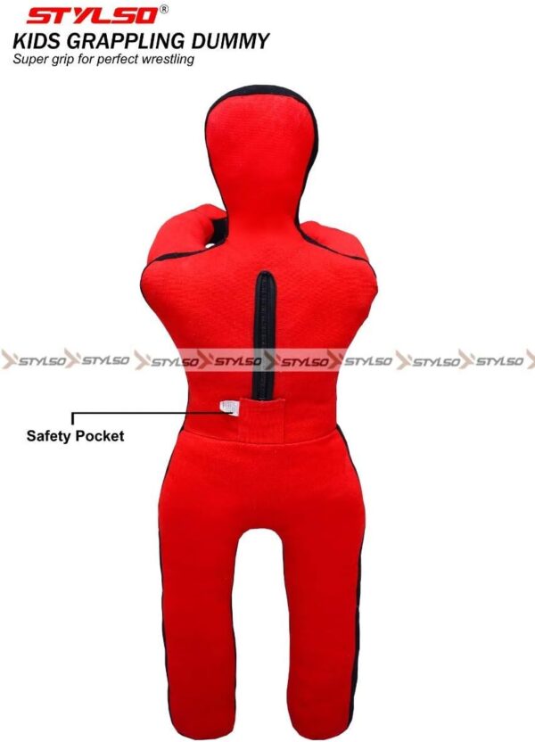 Premium Unfilled Kids Wrestling Dummy - BJJ MMA Jiu Jitsu Grappling Partner - Image 5