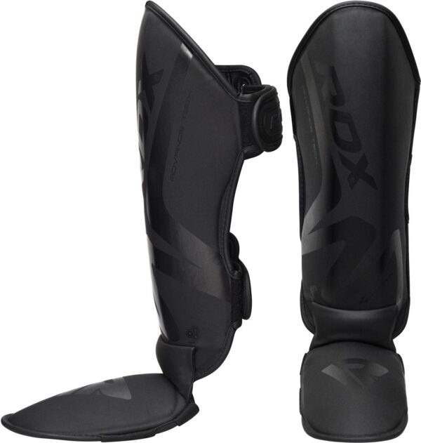 RDX Premium Leather Shin Guards: MMA, Muay Thai & Kickboxing Protection - Image 9