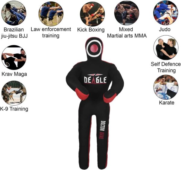 DEAGLE MMA Grappling Dummy: BJJ Submission Wrestling Training Equipment - Image 2