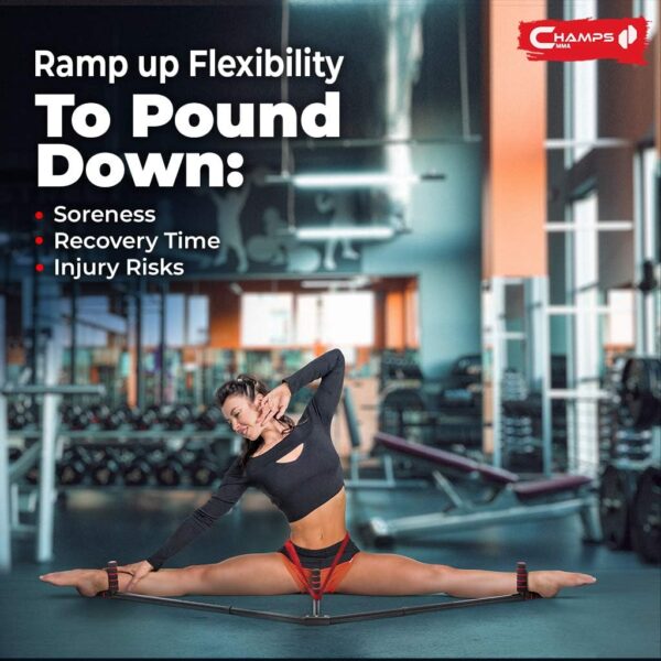 Premium 3-Bar Leg Stretcher: MMA & Dance Flexibility Training Equipment - Image 3