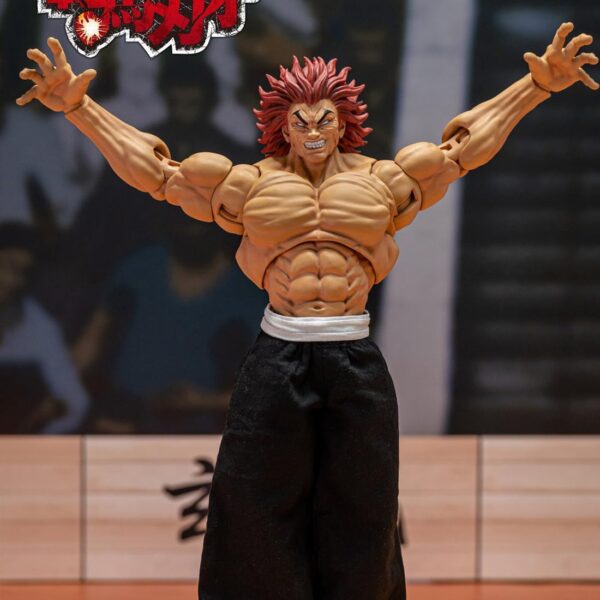 LUNK Premium Yujiro Hanma 7.1" Action Figure - Baki Anime Collectible - Image 5